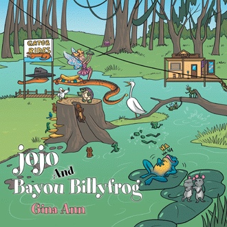 Original cover of jojo and Bayou Billyfrog
